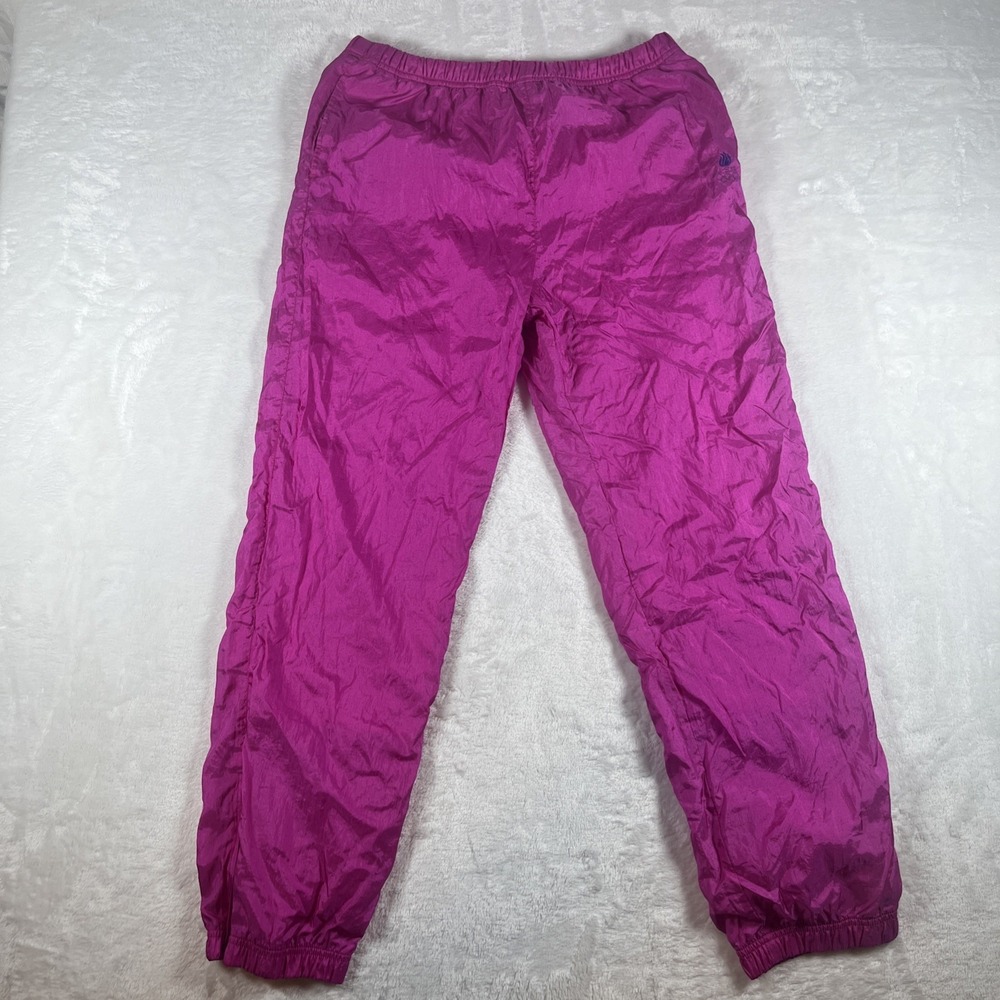 Vintage JCPenny USA Olympics Pants Woman S Windbreaker Track Purple Ankle Zip‎
